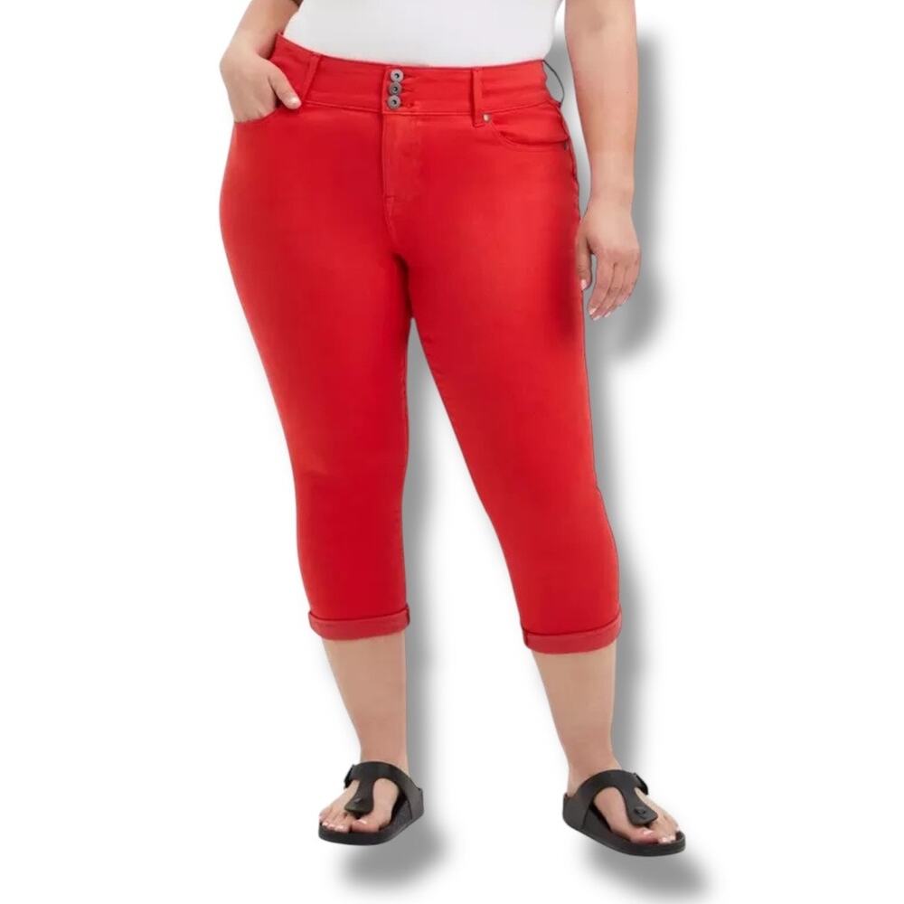 Torrid FeelTheFit crop jegging size 16